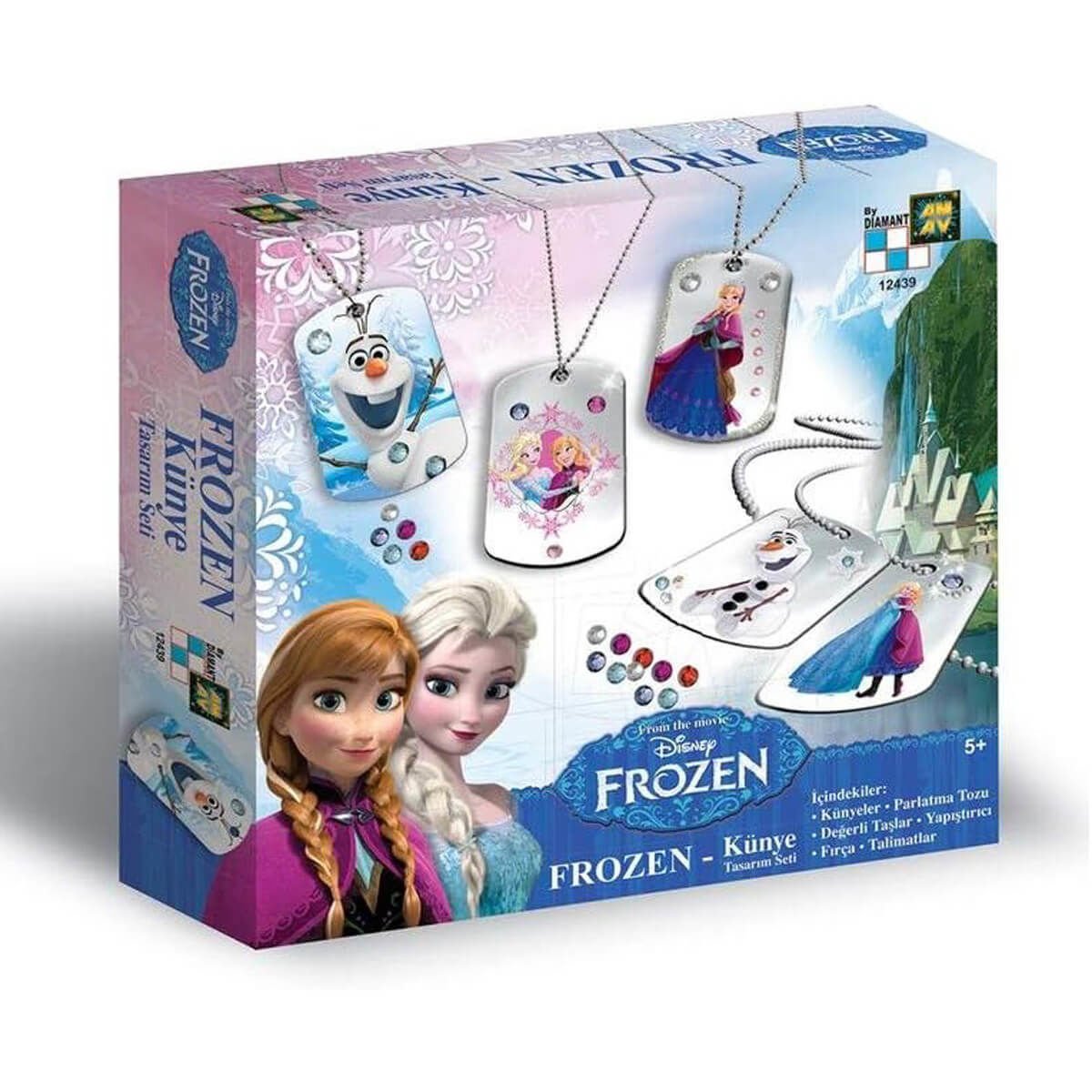 Disney Frozen Künye Tasarım Seti FR12439