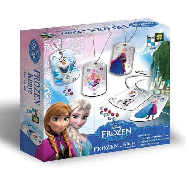 Disney Frozen Künye Tasarım Seti FR12439