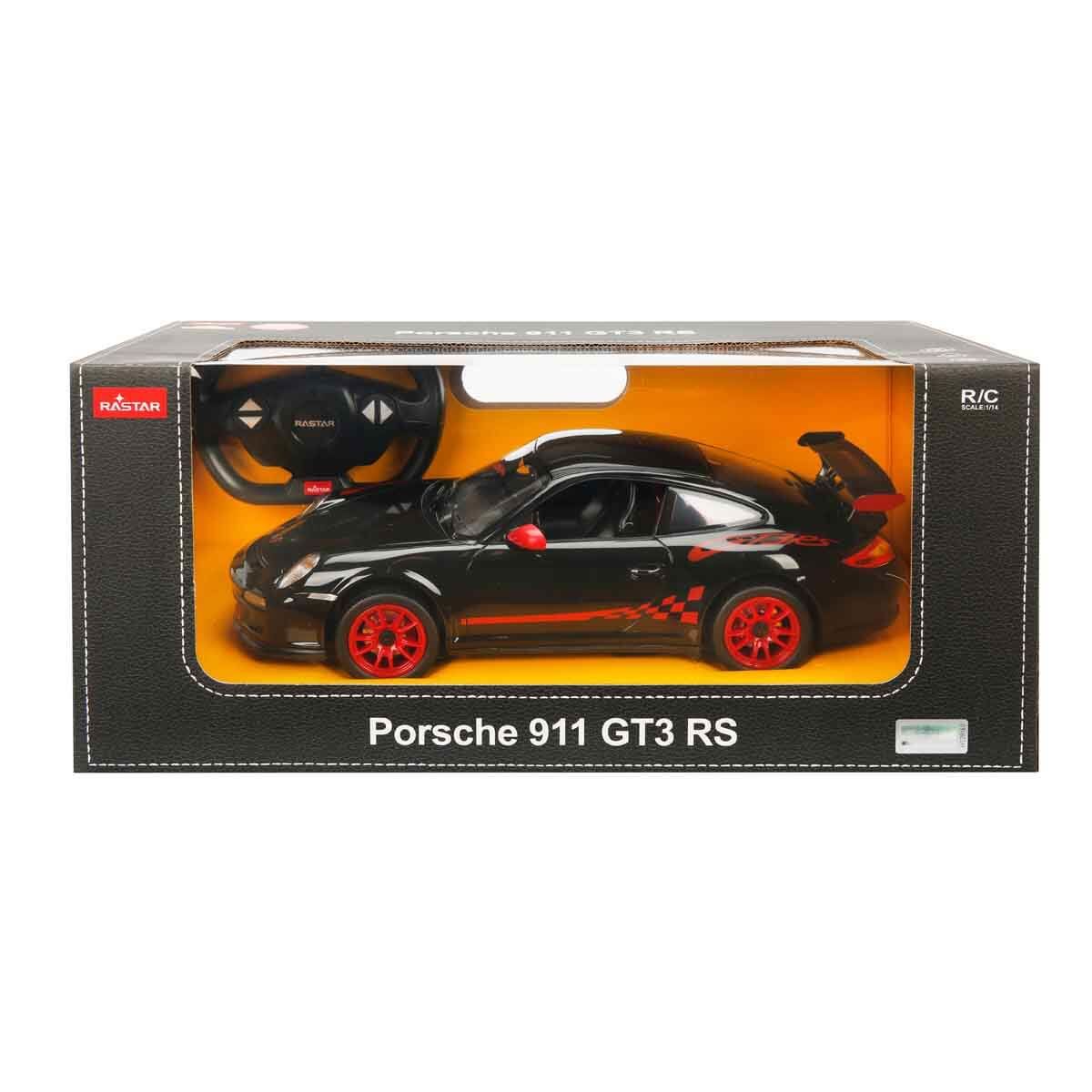 Porsche GT3 RS 1:14 Uzaktan Kumandalı Işıklı Araba RST-42800 Siyah