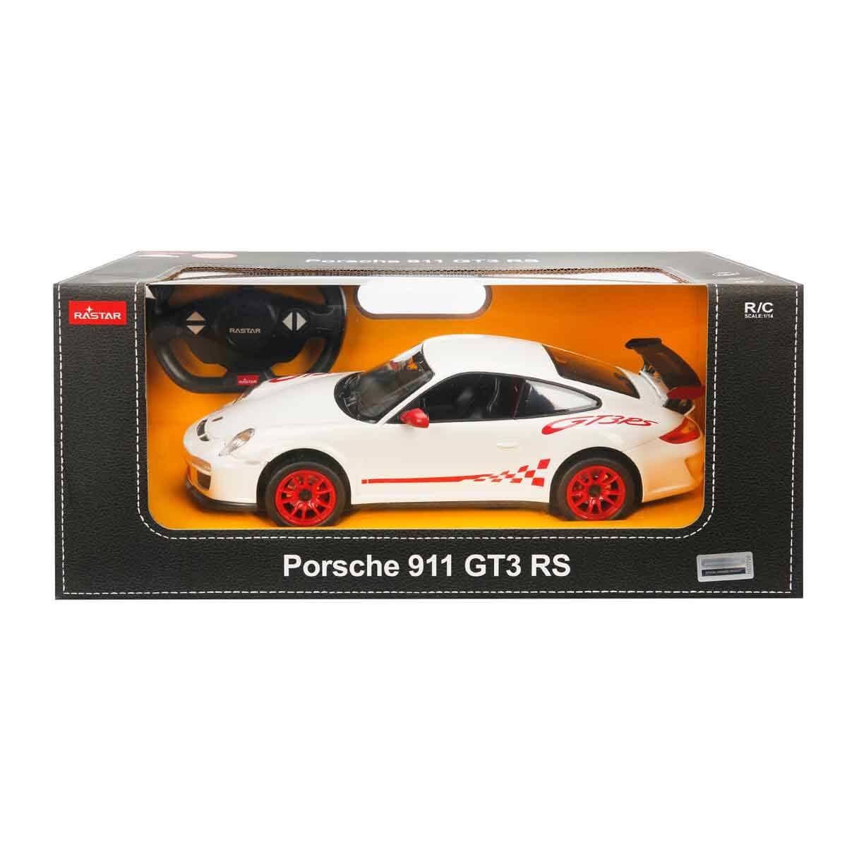 Porsche GT3 RS 1:14 Uzaktan Kumandalı Işıklı Araba RST-42800 Beyaz
