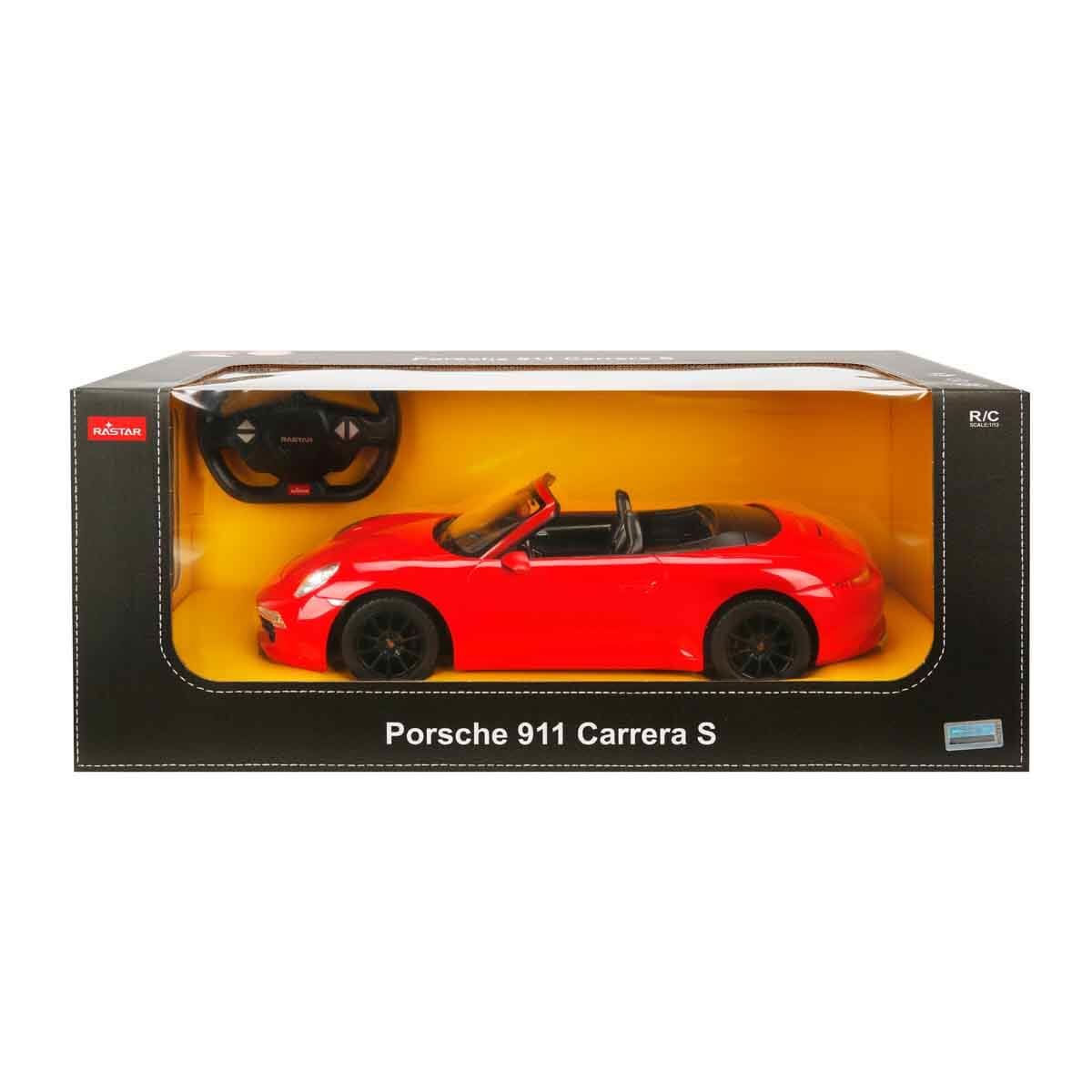 Porsche 911 Carrera S 1:12 Uzaktan Kumandalı Işıklı Araba RST-47700 Kırmızı