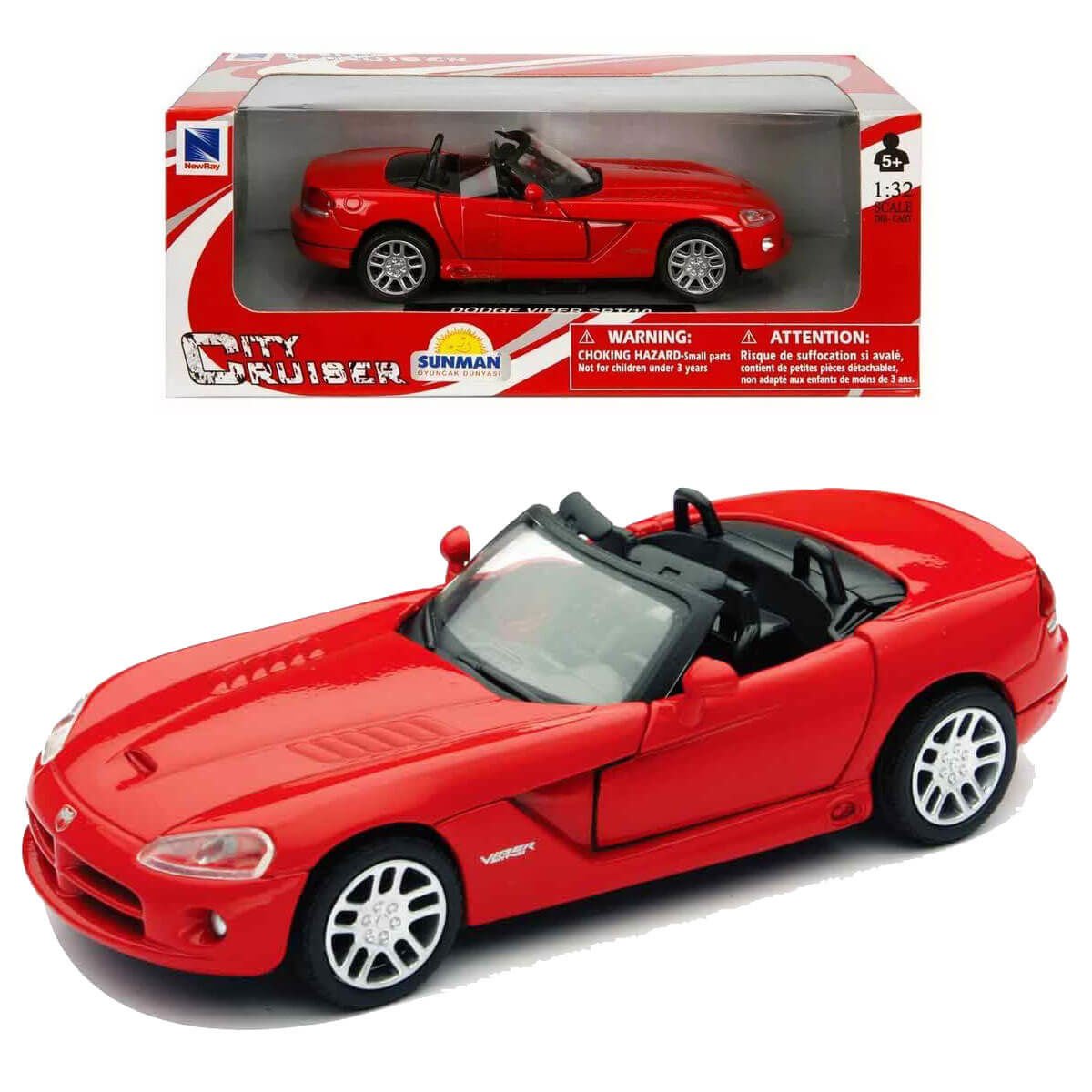City Cruiser Dodge Viper Srt/10 Model Oyuncak Araba SNM-52393A