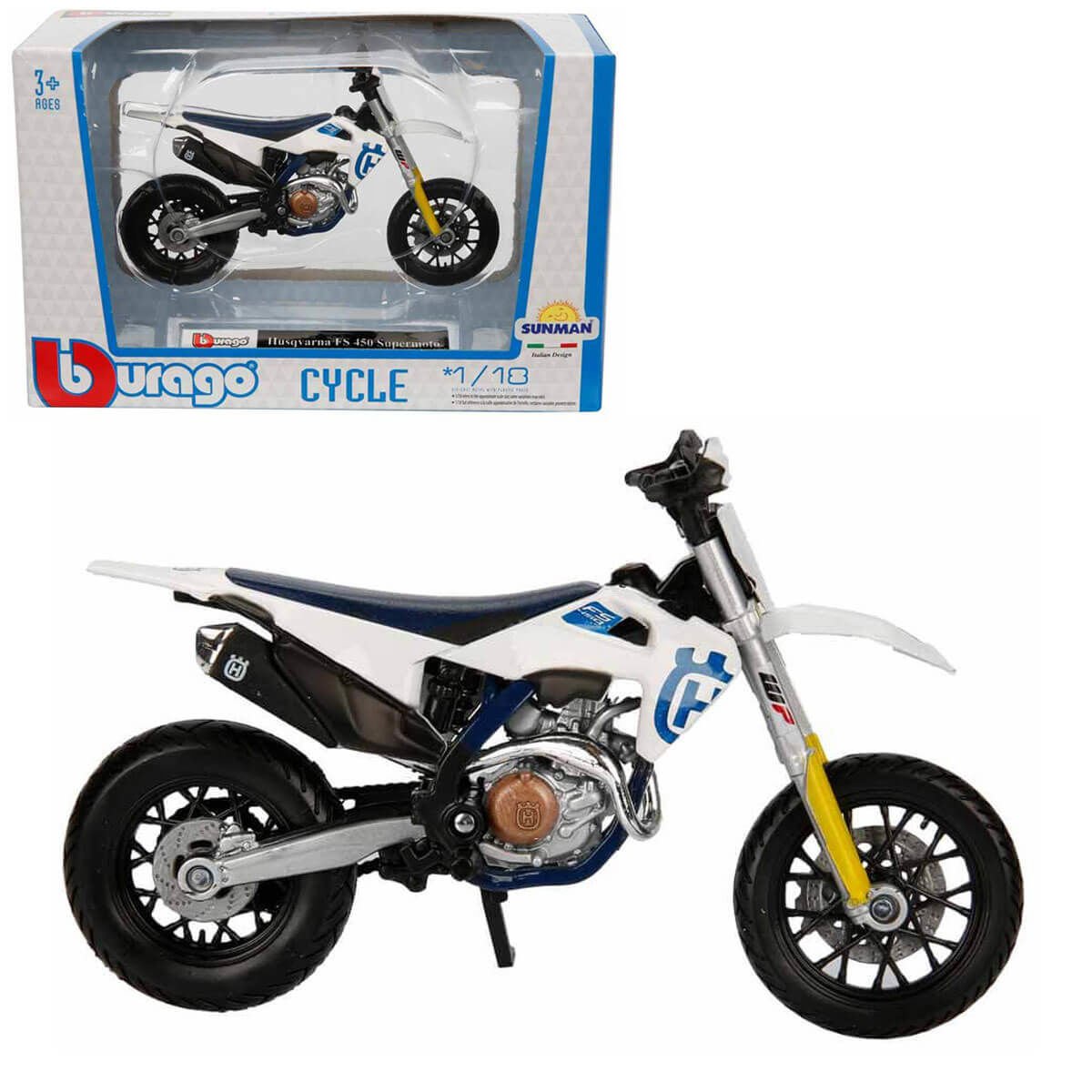 Ducati Motor Husqvarna Fs 450 Supermoto Model Motosiklet SNM-51000B