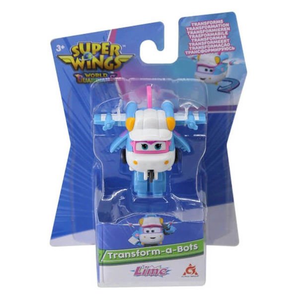 Harika Kanatlar Dönüşebilen Süper Wings Lime Mini Figürü MG760035