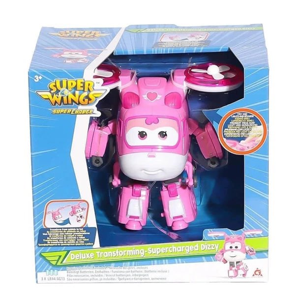 Harika Kanatlar Dönüşen Deluxe Super Charge Dizzy Figürü MG40434