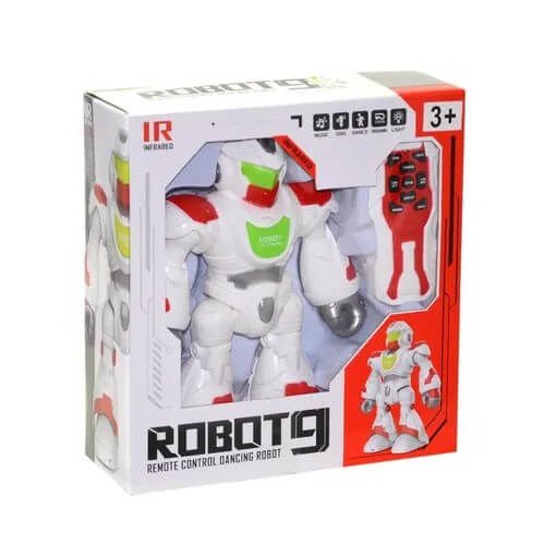 Uzaktan Kumandalı Yürüyen Robot Sesli ve Işıklı PSFJ608-3