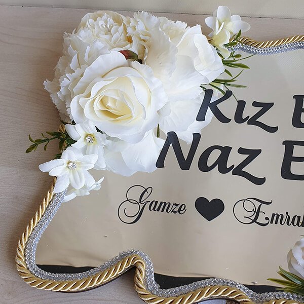 Kapı Süsü Kps-03 | Hoşgeldiniz Yazısı Karşılama Panosu