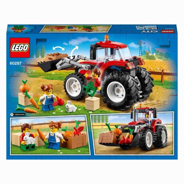 LEGO City Traktör Yapım Oyuncak Seti LCT-60287