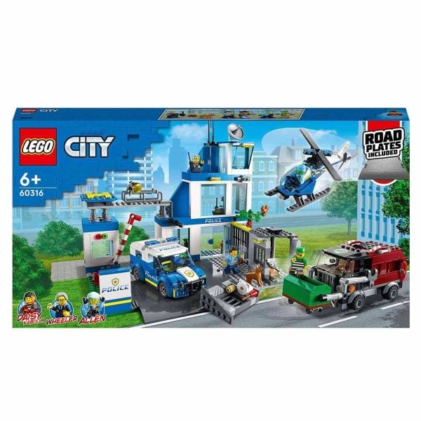 LEGO City Polis Merkezi Yapım Oyuncak Seti LCT-60316