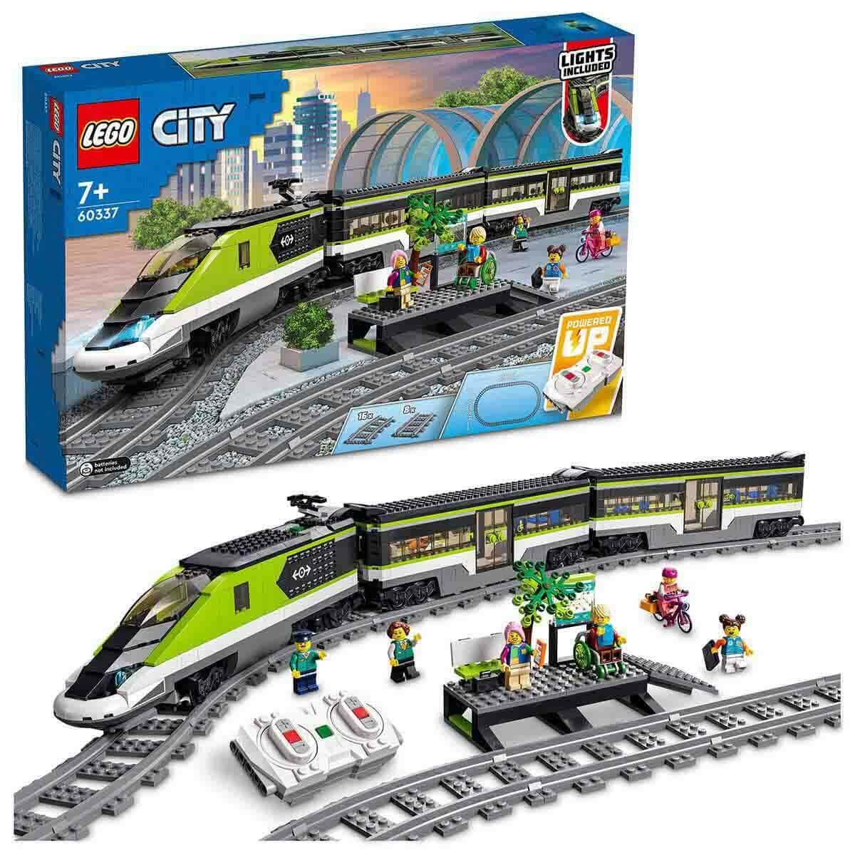 LEGO City Kumandalı Ekspres Yolcu Treni Yapım Oyuncak Seti LCT-60337