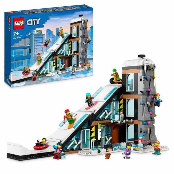 LEGO City Kayak ve Dağcılık Merkezi Yapım Oyuncak Seti LCT-60366