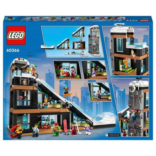 LEGO City Kayak ve Dağcılık Merkezi Yapım Oyuncak Seti LCT-60366