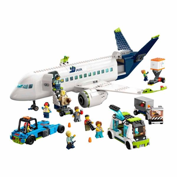 LEGO City Yolcu Uçağı Yapım Oyuncak Seti LCT-60367