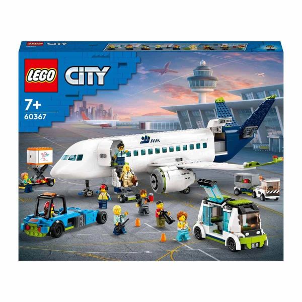 LEGO City Yolcu Uçağı Yapım Oyuncak Seti LCT-60367