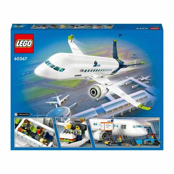 LEGO City Yolcu Uçağı Yapım Oyuncak Seti LCT-60367
