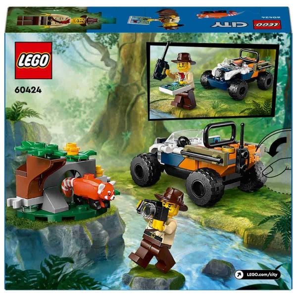 LEGO City Orman Kaşifinin ATV’li Kırmızı Panda Görevi LCT-60424