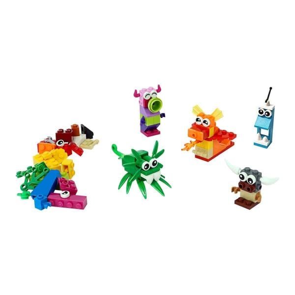 LEGO Classic Yaratıcı Canavarlar Yapım Oyuncak Seti LCS-11017