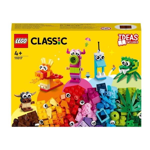 LEGO Classic Yaratıcı Canavarlar Yapım Oyuncak Seti LCS-11017