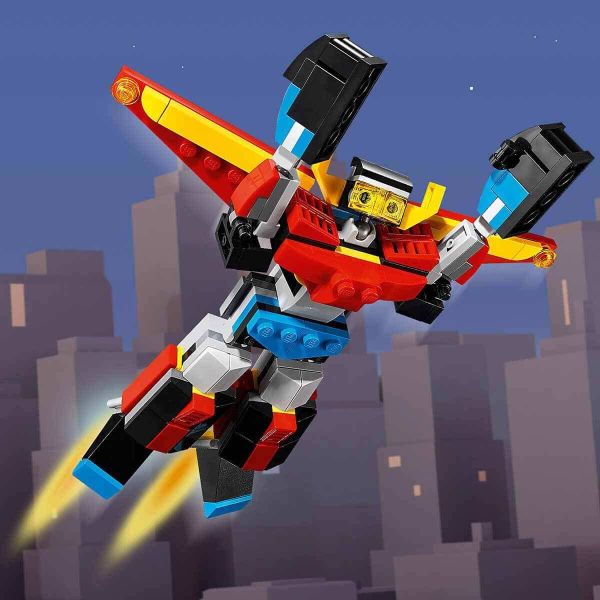 LEGO Creator 3’ü 1 Arada Süper Robot Jet ve Ejderha Seti LCR-31124