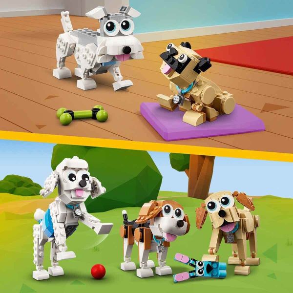 LEGO Creator Sevimli Köpekler Yapım Oyuncak Seti LCR-31137