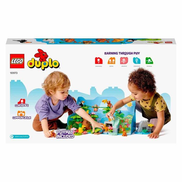 LEGO DUPLO Vahşi Güney Amerika Hayvanları Yapım Oyuncak Seti LDP-10973