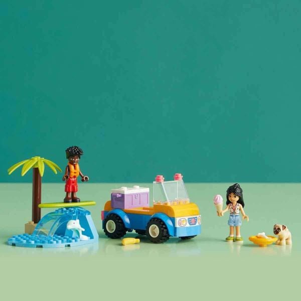 LEGO Friends Plaj Arabası Eğlencesi Yapım Oyuncak Seti LFR-41725