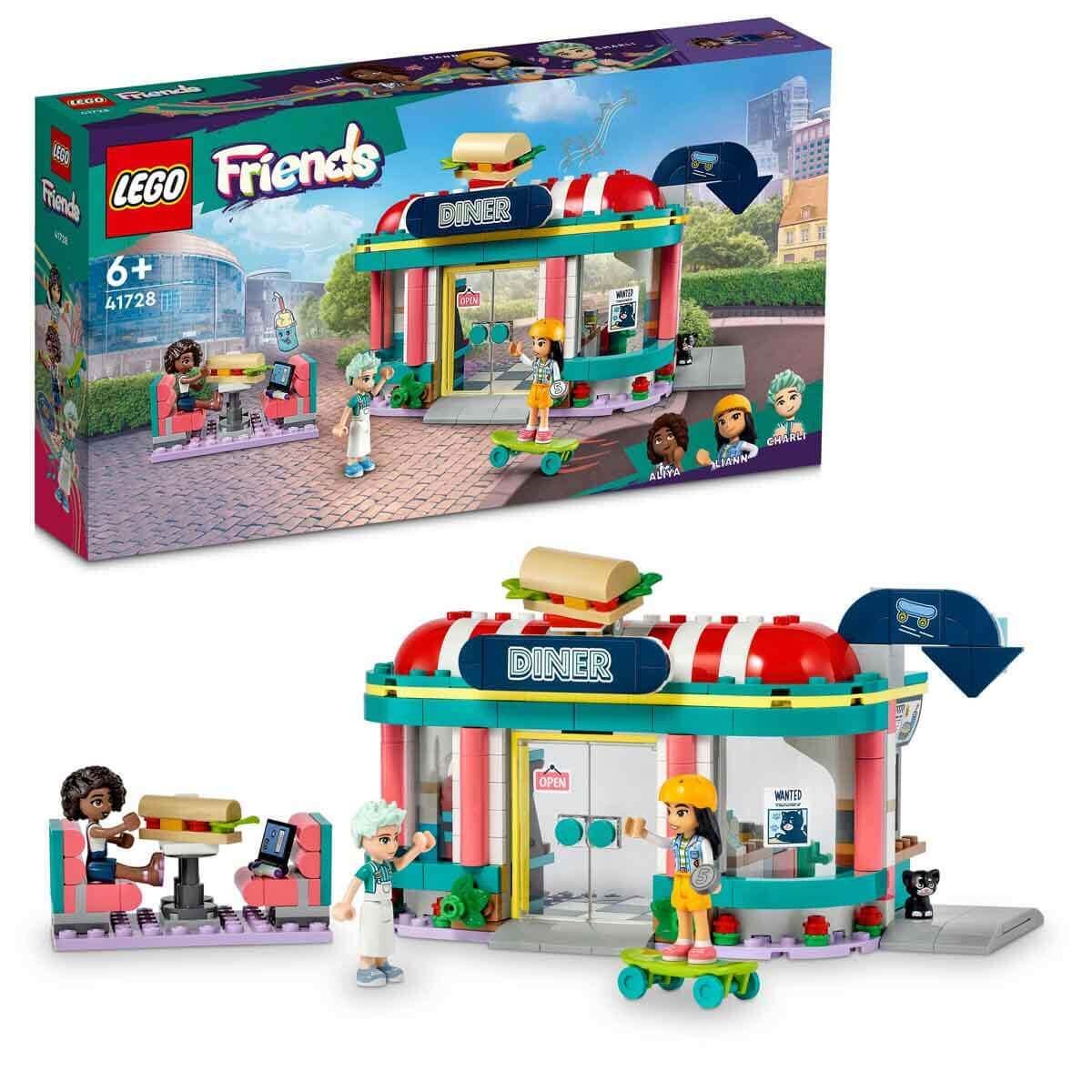 LEGO Friends Heartlake Şehir Merkezi Restoranı Yapım Seti LFR-41728