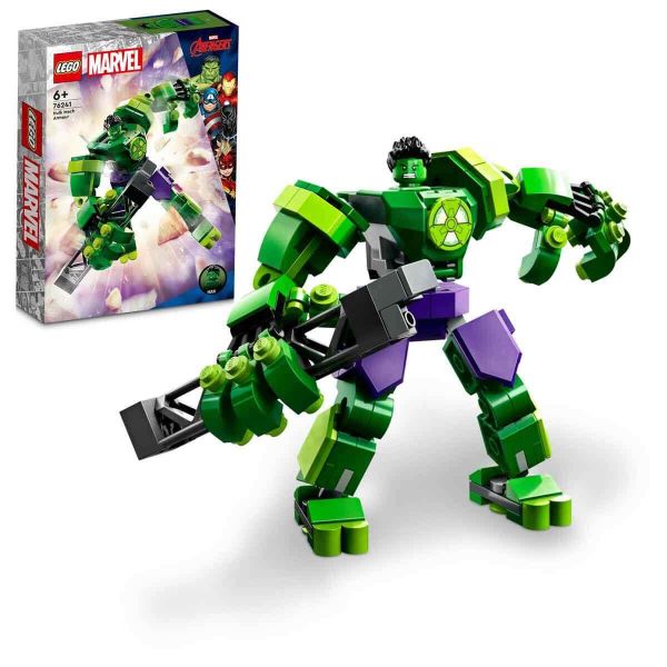 LEGO Marvel Hulk Robot Zırhı Yapım Oyuncak Seti LMV-76241