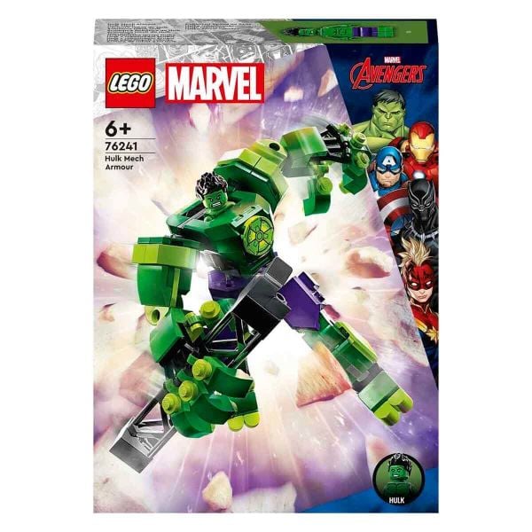 LEGO Marvel Hulk Robot Zırhı Yapım Oyuncak Seti LMV-76241