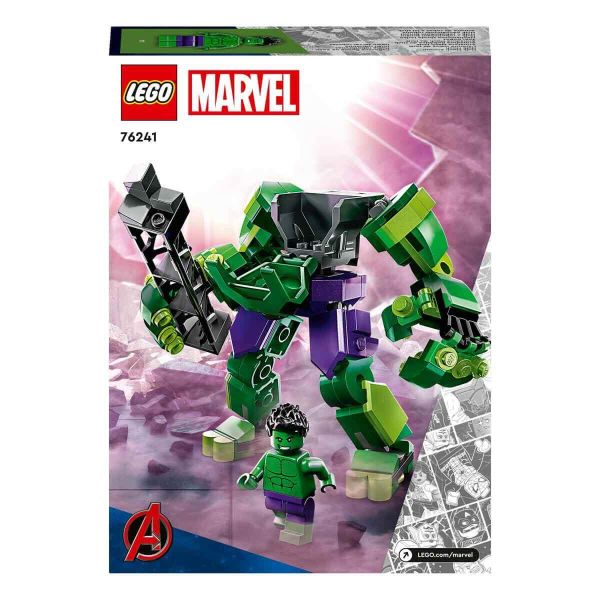 LEGO Marvel Hulk Robot Zırhı Yapım Oyuncak Seti LMV-76241