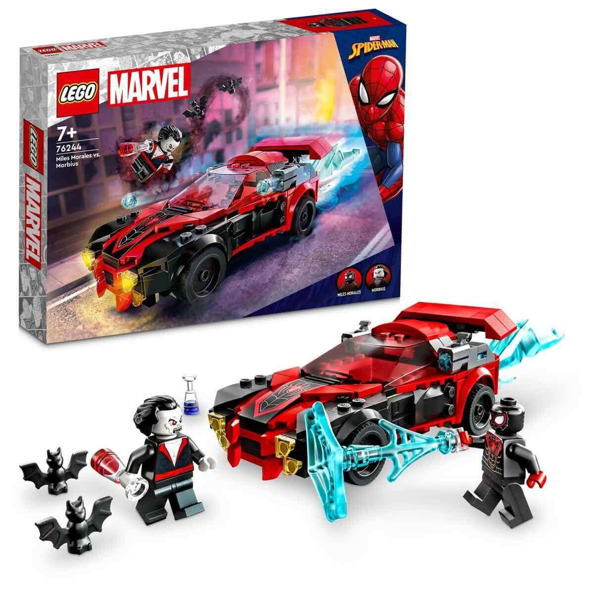 LEGO Marvel Miles Morales Morbius’a Karşı Yapım Oyuncak Seti LMV-76244