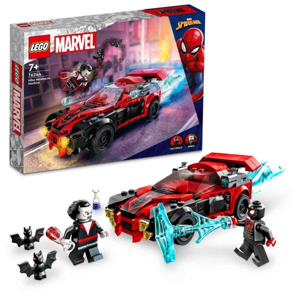 LEGO Marvel Miles Morales Morbius’a Karşı Yapım Oyuncak Seti LMV-76244