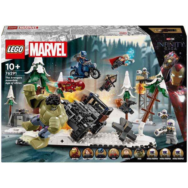LEGO Marvel Avengers Assemble Ultron Çağı Yapım Oyuncak Seti LMV-76291