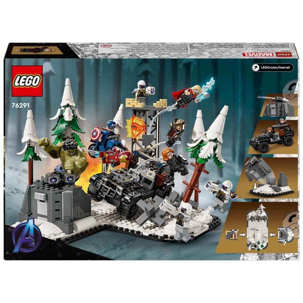LEGO Marvel Avengers Assemble Ultron Çağı Yapım Oyuncak Seti LMV-76291