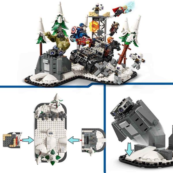 LEGO Marvel Avengers Assemble Ultron Çağı Yapım Oyuncak Seti LMV-76291