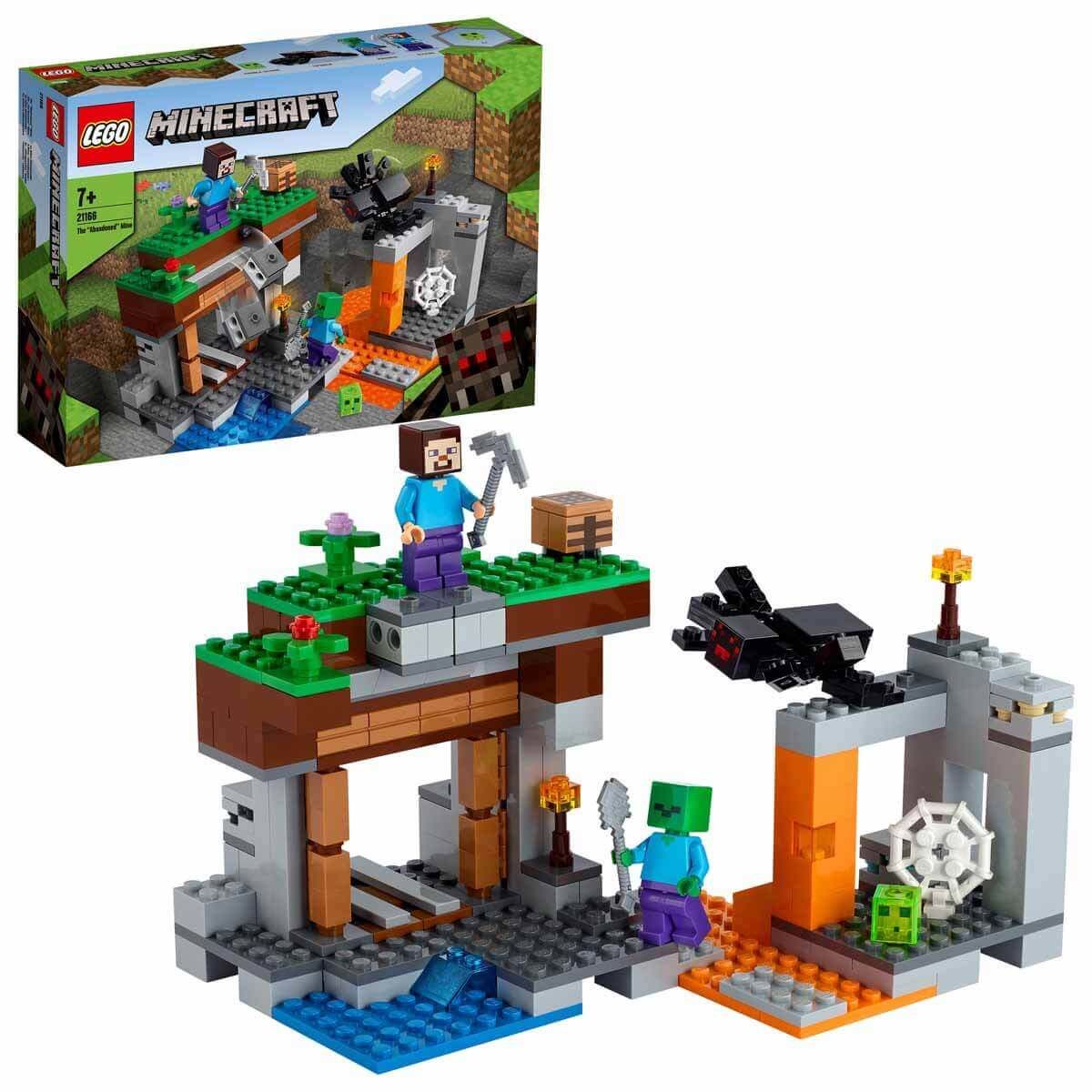 LEGO Minecraft Terk Edilmiş Maden Yapım Oyuncak Seti LMC-21166