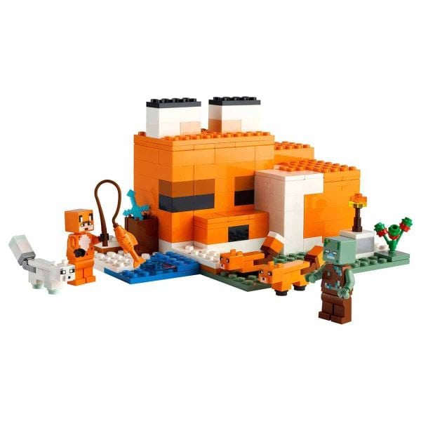 LEGO Minecraft Tilki Kulübesi Yapım Oyuncak Seti LMC-21178