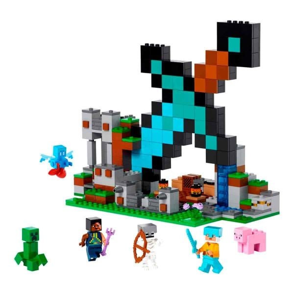 LEGO Minecraft Kılıç Üssü Yapım Oyuncak Seti LMC-21244