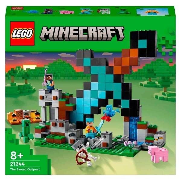 LEGO Minecraft Kılıç Üssü Yapım Oyuncak Seti LMC-21244