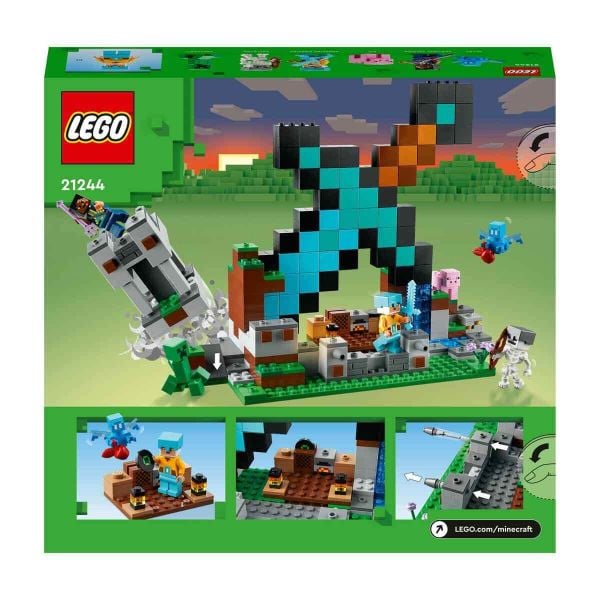 LEGO Minecraft Kılıç Üssü Yapım Oyuncak Seti LMC-21244