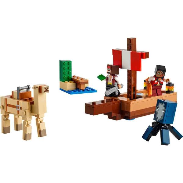 LEGO Minecraft Korsan Gemisi Yolculuğu Yapım Oyuncak Seti LMC-21259