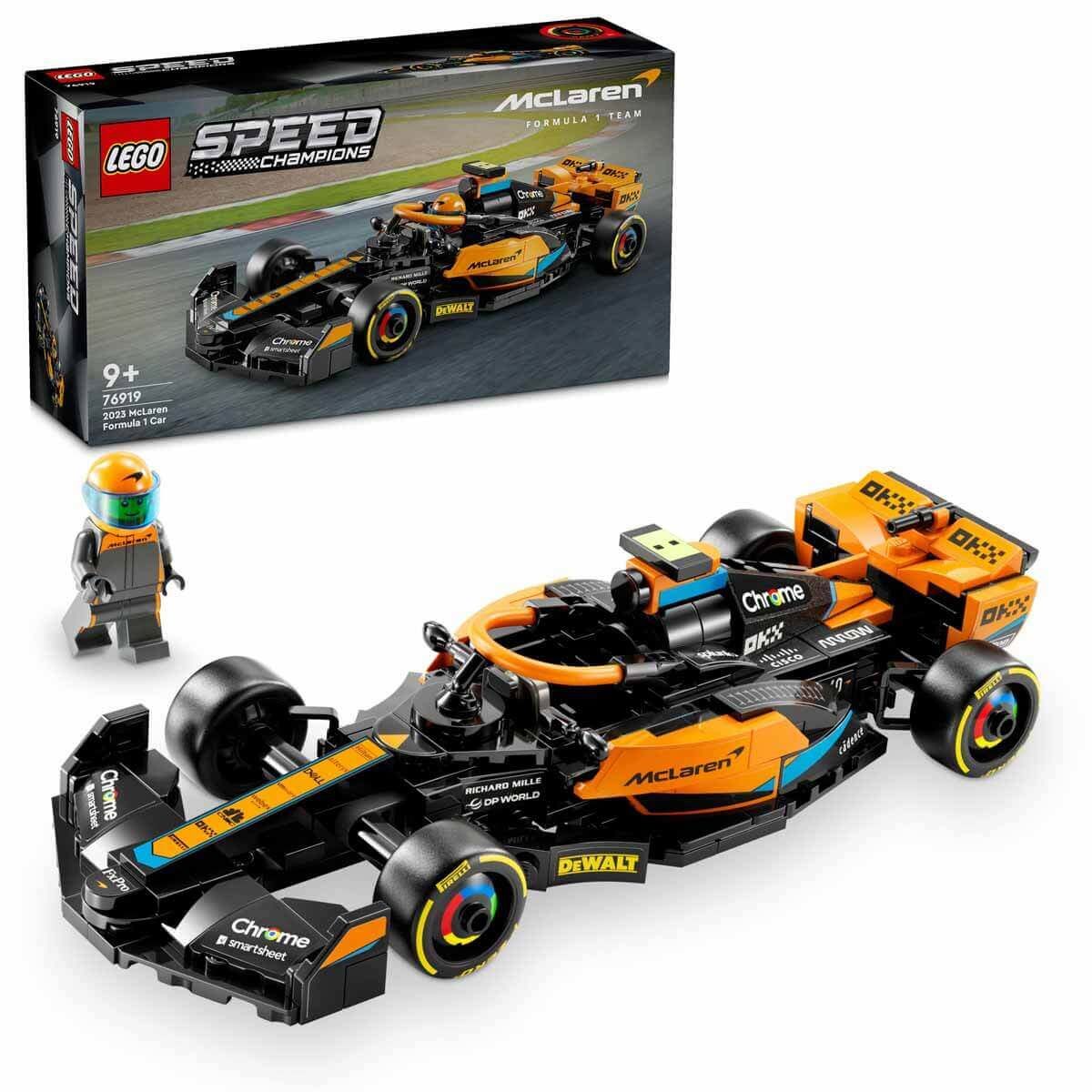 LEGO Speed Champions 2023 McLaren Formula 1 Yarış Arabası LSP-76919