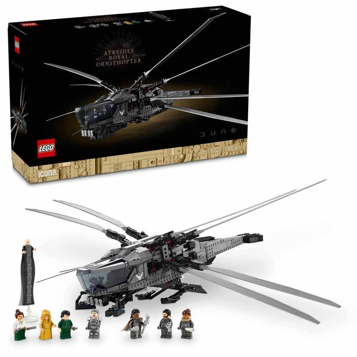 LEGO Icons Dune: Çöl Gezegeni Atreides Royal Ornithopter LIC-10327