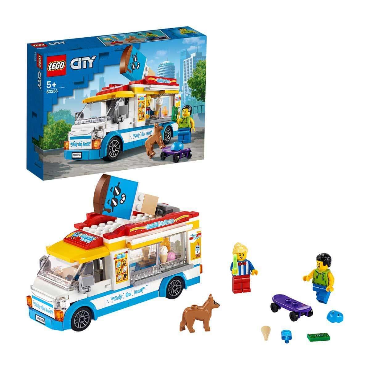 LEGO City Great Vehicles Dondurma Arabası Yapım Oyuncak Seti LCT-60253