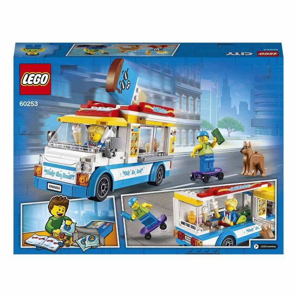 LEGO City Great Vehicles Dondurma Arabası Yapım Oyuncak Seti LCT-60253