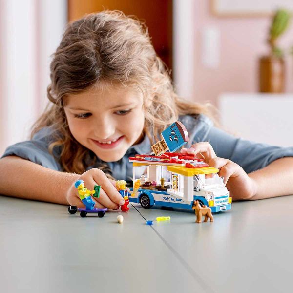 LEGO City Great Vehicles Dondurma Arabası Yapım Oyuncak Seti LCT-60253