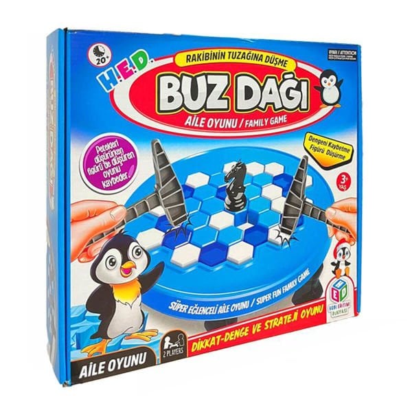Buz Dağı Aile Kutu Oyunu Eğitici Oyuncak Seti HED086