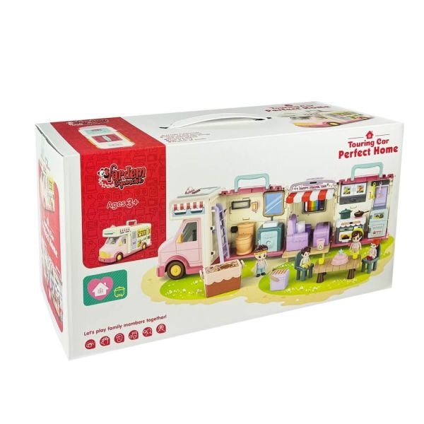 Sesli Aksesuarlı Açılıp Katlanabilir Oyuncak Karavan VR-G0021