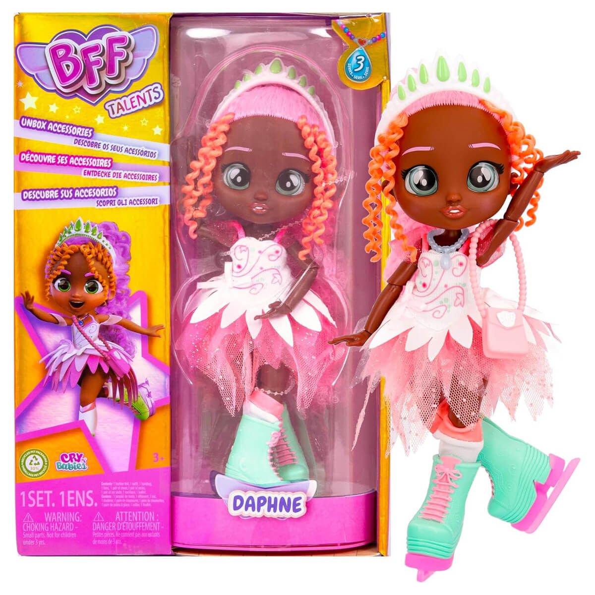 Cry Babies BFF Bebekler S3 Oyuncak Bebek Daphne CYM17000-D