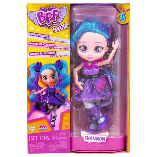 Cry Babies BFF Bebekler S3 Oyuncak Bebek Shannon CYM17000-SH